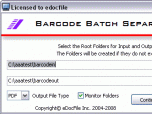 Barcode Batch Separator Screenshot