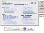 Loan Advisor for Excel (Full) Screenshot