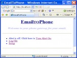 EmailToPhone Screenshot