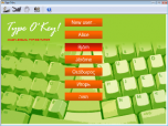 Type O'Key typing tutor Screenshot