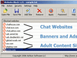 Website Block Screenshot