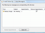 E-mail Follow-Up Screenshot