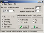 Calmens - Fertility Calendar Screenshot