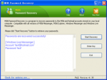 MSN Password Recovery Screenshot