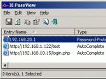 IE PassView Screenshot