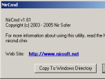 NirCmd Screenshot