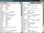 Simple dictionary applications Screenshot