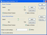 Mouse Speed Switcher Screenshot