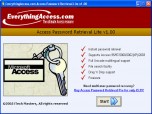 Access Password Retrieval LITE Screenshot