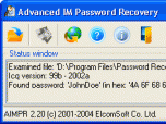 Advanced Instant Messengers Password Recovery