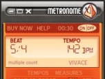 Guitar-Online Metronome Screenshot
