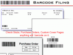 Simple Barcode Filer