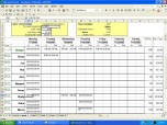 Employee Scheduler for Excel and OpenOffice