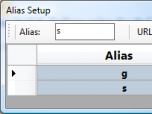 IE Alias Screenshot