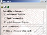 Word List Creator Screenshot