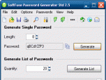 SoftFuse Password Generator Std Screenshot