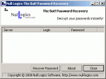 Null Logics The Bat! Password Recovery Screenshot