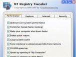NT Registry Tweaker for U3 flash drives Screenshot