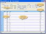 QB - Text Analyzer Screenshot