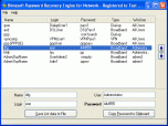 Password Recovery Engine for Network Connections Screenshot