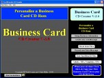 Business Card CD, DVD Creator Screenshot