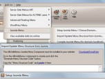 AllWebMenus Joomla Menu Addin Screenshot