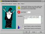 Error Messages for Windows Screenshot