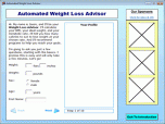 Automated Weight Loss Advisor Screenshot
