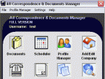 All Correspondence and Documents Manager Screenshot