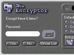 WinEncryptor Screenshot