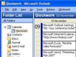 Qlockwork Time Tracker Screenshot