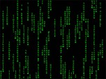 Matrix Screensaver Screenshot