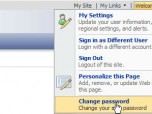 SharePoint Password Change