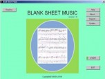 Blank Sheet Music Screenshot