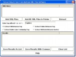Extract Data & Text From Multiple XML Files Softwa Screenshot