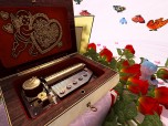 Valentine Musicbox 3D Screensaver Screenshot