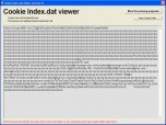 Cookie Index.Dat Viewer Screenshot