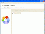 CD Recovery Toolbox Free Screenshot