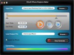 Xilisoft iPhone Ringtone Maker for Mac Screenshot