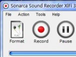 Sonarca Sound Recorder XiFi Screenshot