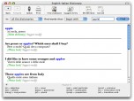 English-Italian Dictionary for Mac Screenshot