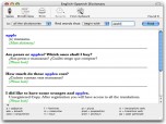 English-Spanish Dictionary for Mac Screenshot