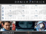 Danica Patrick 2009 Calendar for Macintosh Screenshot