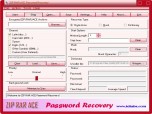 KLLabs ZIP RAR ACE Password Recovery Screenshot