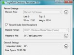 Tinglesoft Desktop Recorder Screenshot