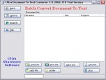 Ultra Document To Text Converter Screenshot