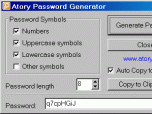 Atory Password Generator