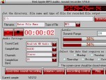 Red Apple MP3 audio- sound recorder