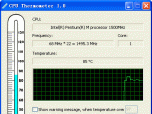 CPU Thermometer Screenshot