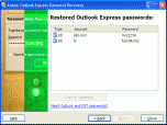 Atomic Outlook Express Password Recovery Screenshot